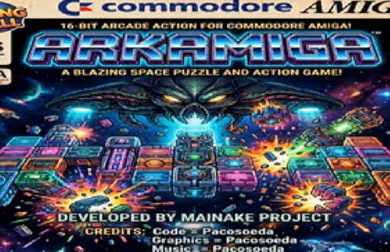Indie Retro News: Arkamiga - Mainake Project revives classic Arcade action with this latest Arkanoid clone