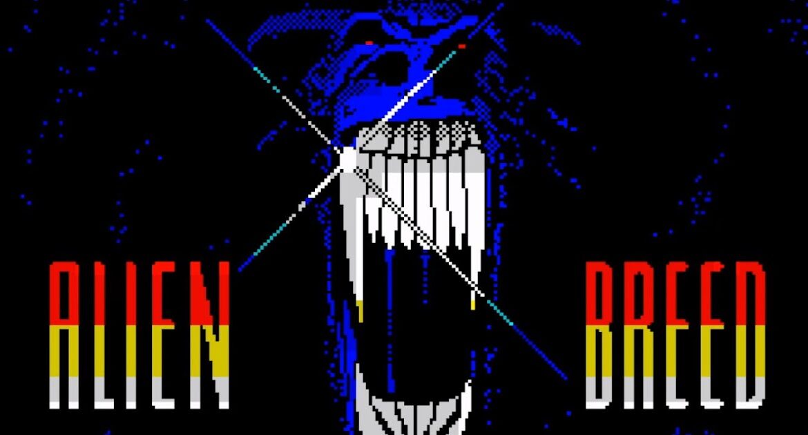 Alien Breed as a demake demo for the ZX Spectrum 128k looks seriously cool