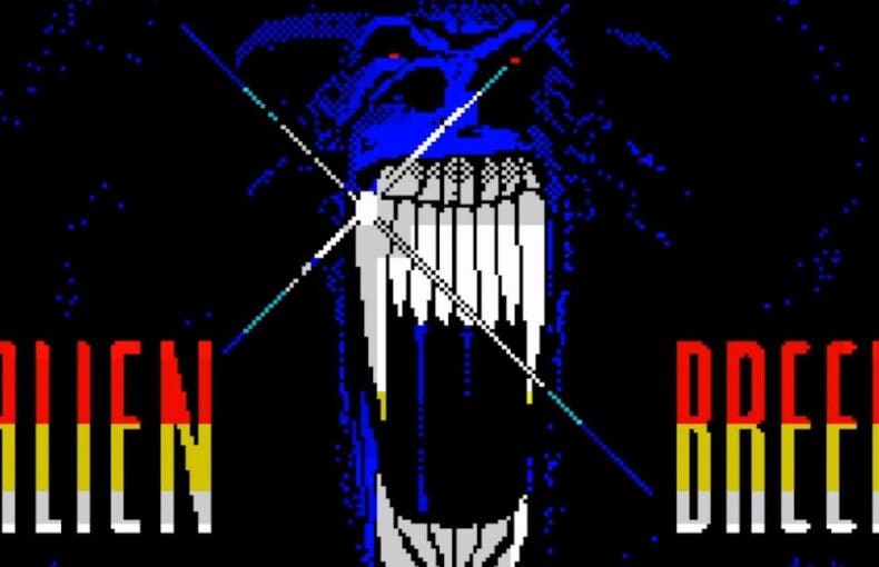 Alien Breed as a demake demo for the ZX Spectrum 128k looks seriously cool