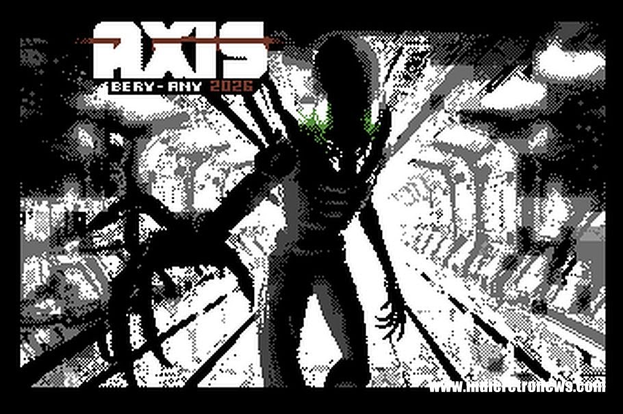 Indie Retro News: Axis - Escape the Aliens in this new C64 port from AnyStone Games