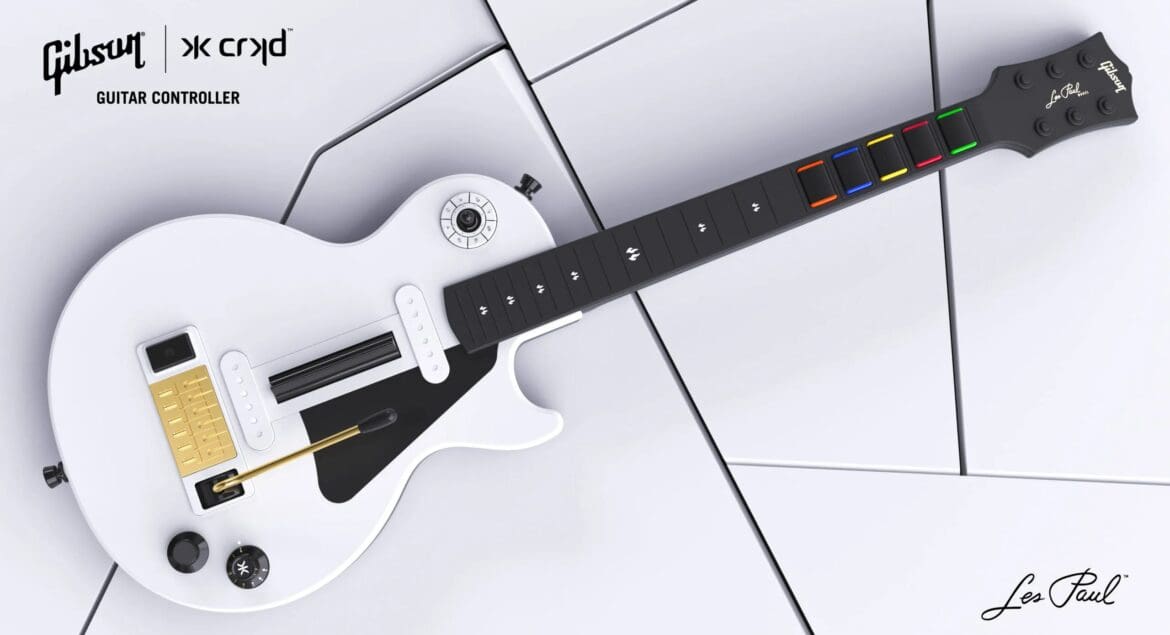 CRKD Announces PS3 Compatible Gibson Les Paul Guitar Controllers