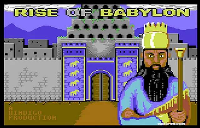 Rise of Babylon - A city management game for the C64 by WindigoProductions