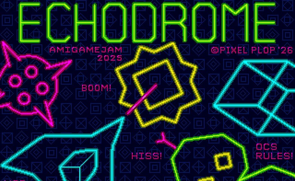 Indie Retro News: Echodrome - This Commodore Amiga game by PixelPlop is fantastic!