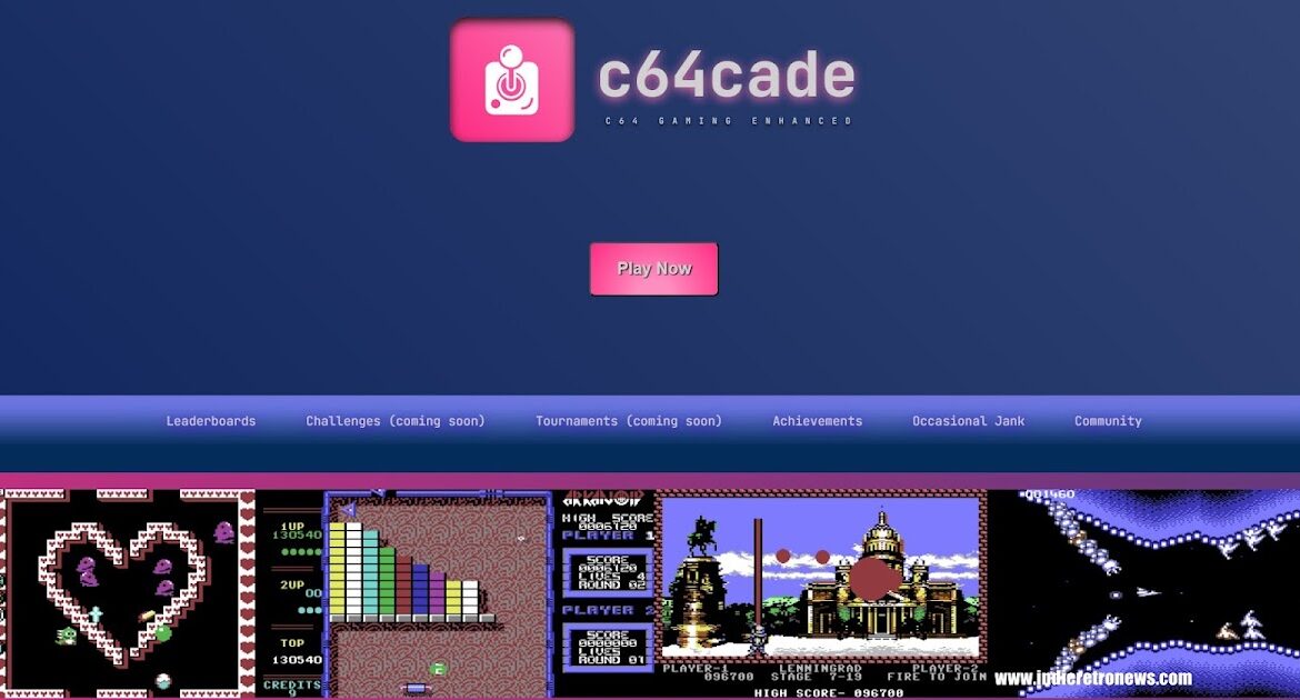 Multiplayer Commodore 64 Gaming in the Browser? Welcome to C64-Cade!