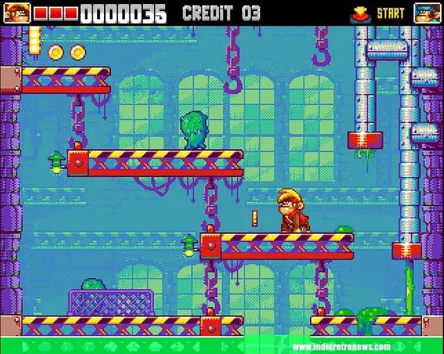 DOUBLE BABOON NINJA - This upcoming Arcade game by Danlabg for the Amiga looks fab [BETA UPDATE]