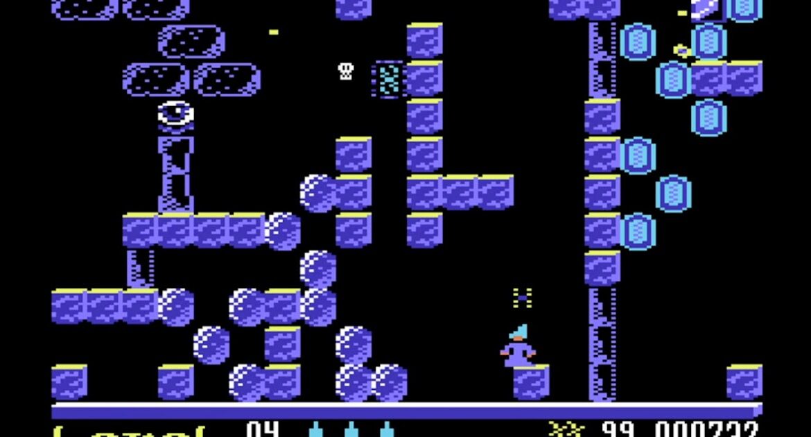 Indie Retro News: Brek'n'Bubble - A Block'n'Bubble and Brektwon mash up as a new action and logical puzzle game for the C64