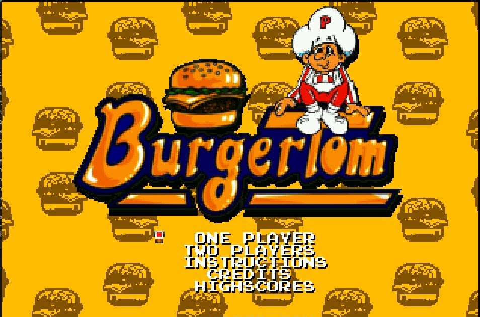Indie Retro News: BurgerTom - Classic Arcade game Burger Time for your Atari Jaguar by swapd0