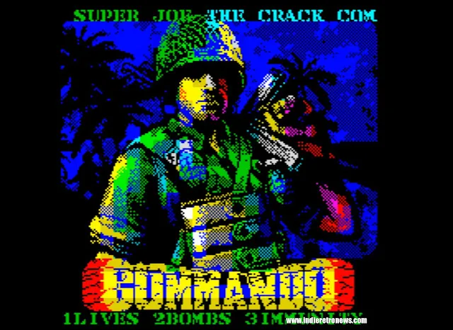 Commando - This Hack/Mod of an 8bit classic looks rather super now on the ZX Spectrum