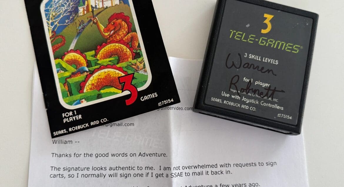 Atari 2600 Adventure: That Old Cartridge Still Meant Something