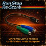 Chroma/Luma female to S-Video male splitter