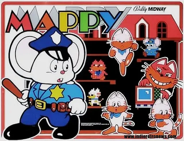 Mappy - Bally Midway & Namco's Arcade mouse game has arrived on the Amiga via JOTD