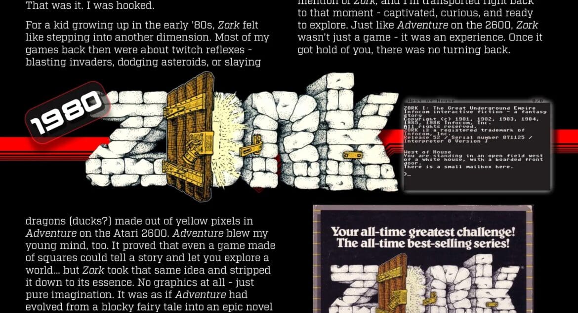 ZORK - by Jon - GenX Grownup