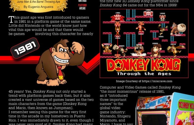 Donkey Kong - by Eugenio Angueir