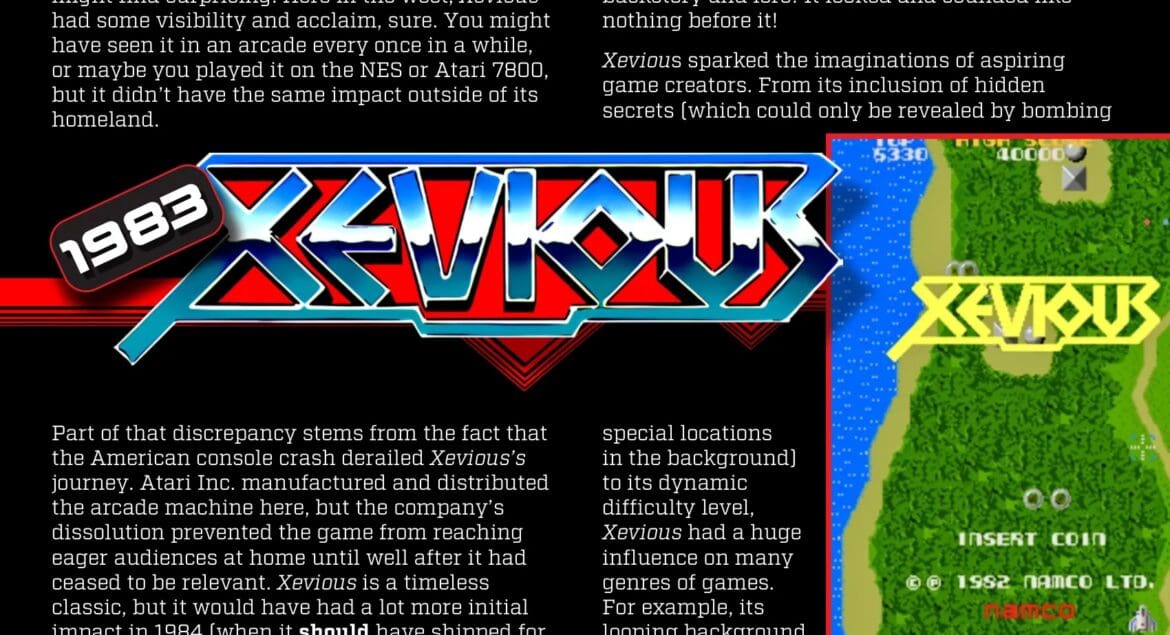 Xevious - by Jeremy Parish