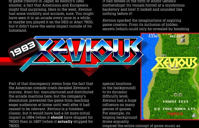 Xevious - by Jeremy Parish