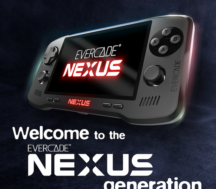 Evercade Nexus - Evercade's Biggest Ever Handheld - Coming October 2026