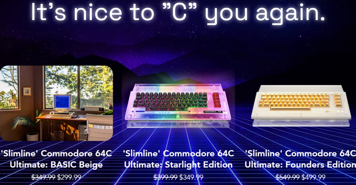 Slimline’ Commodore 64C Ultimate – Pre-Order NOW! – The Universe of Commodore 64