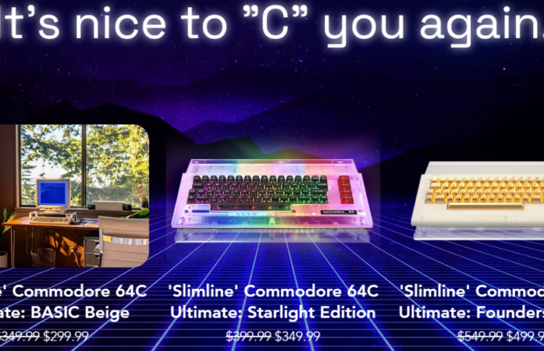 Slimline’ Commodore 64C Ultimate – Pre-Order NOW! – The Universe of Commodore 64