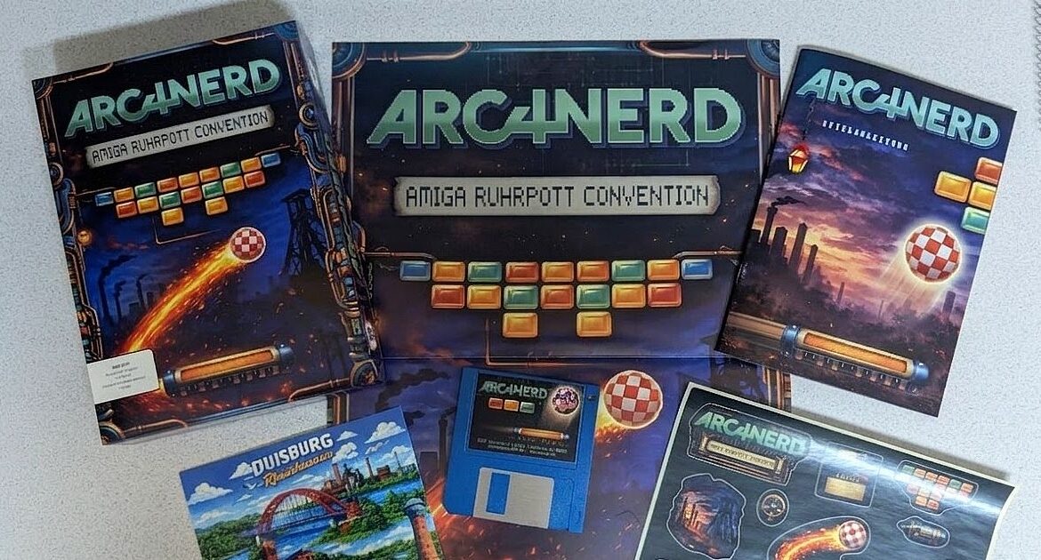 Indie Retro News: ARC4NERD - A classic arcade game in the Arkanoid style for the Commodore Amiga from HooGames2017