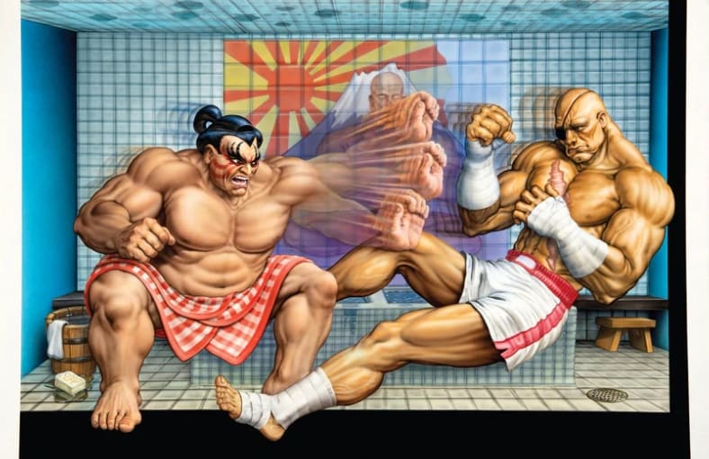 Original Street Fighter II art now available for purchase