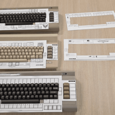 Commodore 64/128 Keyboard Overlays
