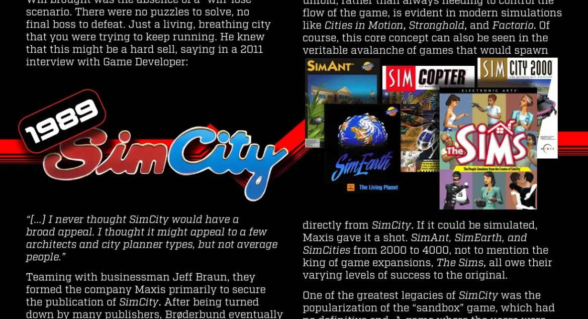 Sim City - by Marcus Albers