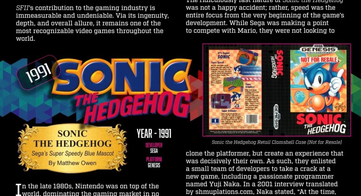 Sonic the Hedgehog - by Matthew Owen