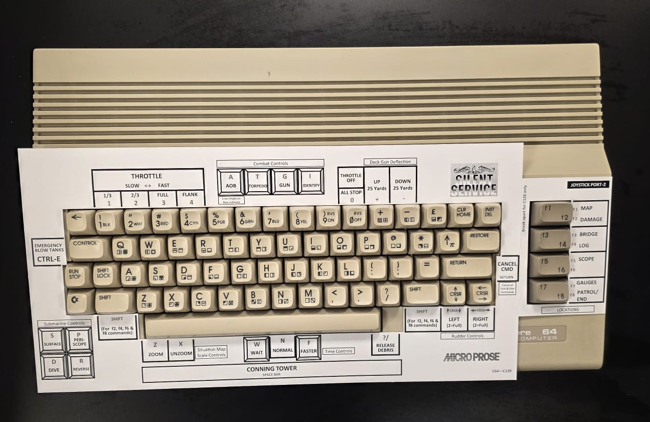 silent service on c64