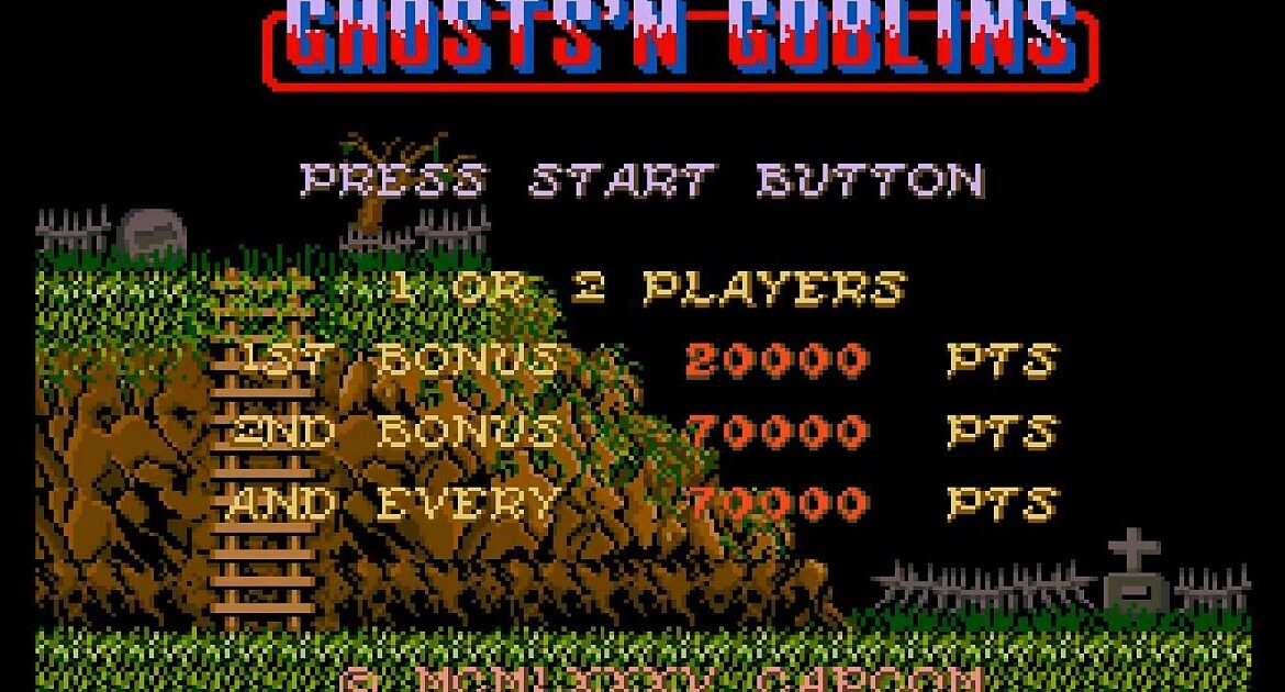 HOT NEWS as Ghosts'n Goblins has arrived as a Commodore Amiga AGA edition via JOTD!