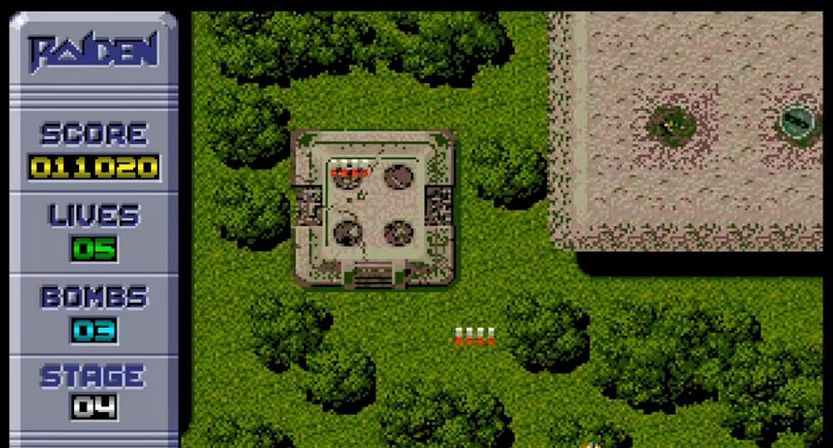 Indie Retro News: Raiden - A brilliant Arcade Shoot 'em up is partially recovered as an Amiga & Atari Falcon preview