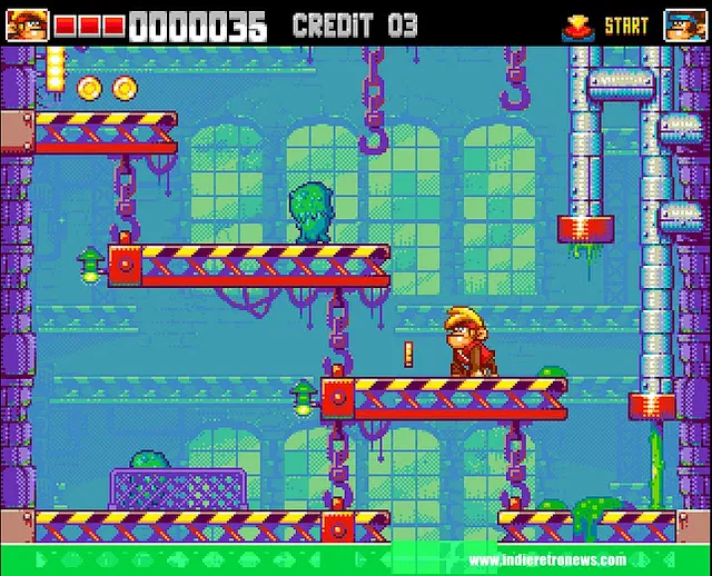 DOUBLE BABOON NINJA - This upcoming Arcade game by Danlabg for the Amiga looks fab [Version 7a UPDATE]