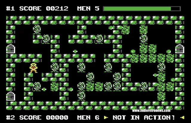Block'n'Bubble II - An updated C64 game that seamlessly continues the action-packed gameplay of Block'n'Bubble.