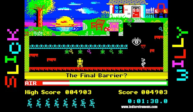 Slick Willy — A Manic Miner Graphic Improvement Project for the ZX Spectrum