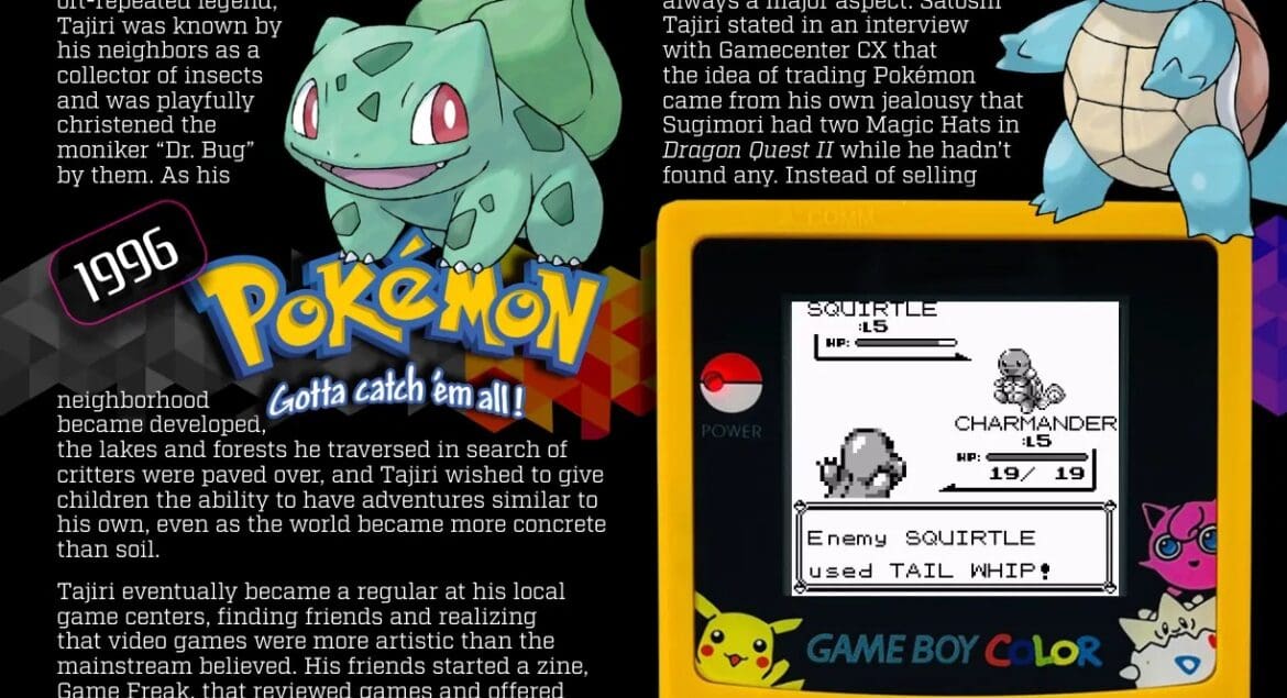 Pokémon Red/Blue - by John Michonski