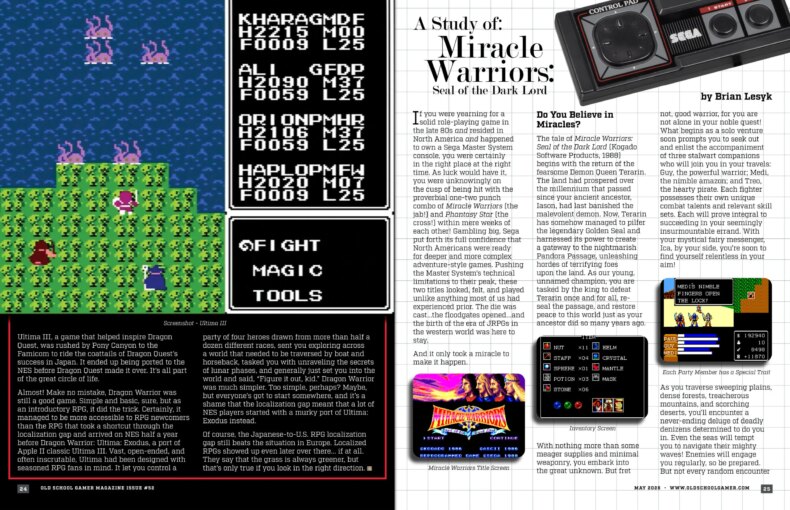 A Study of: Miracle Warriors - by Brian Lesyk