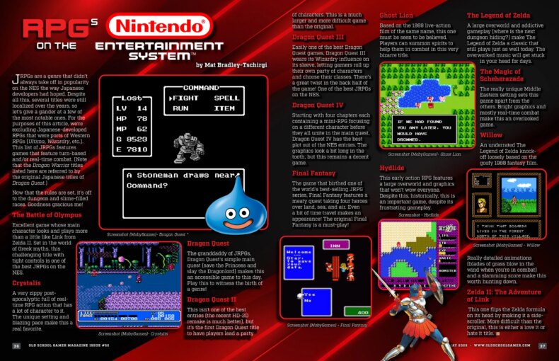 RPGS on the NES - by Mat Bradley-Tschirgi