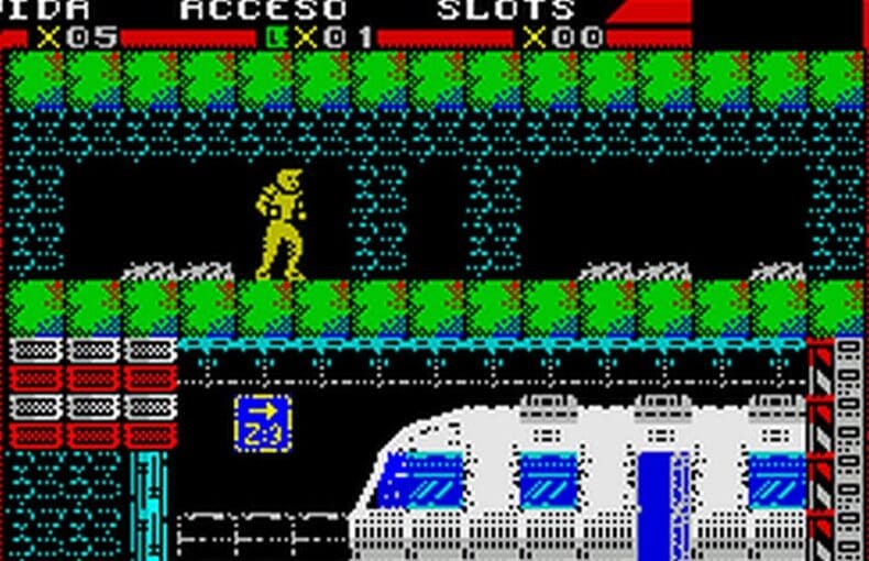 Indie Retro News: GLITCHSIST - A striking new action-platformer built for the ZX Spectrum by Tartessos Games