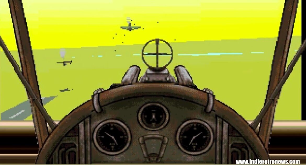 Indie Retro News: Wings of Fear 3D Pistons at dawn