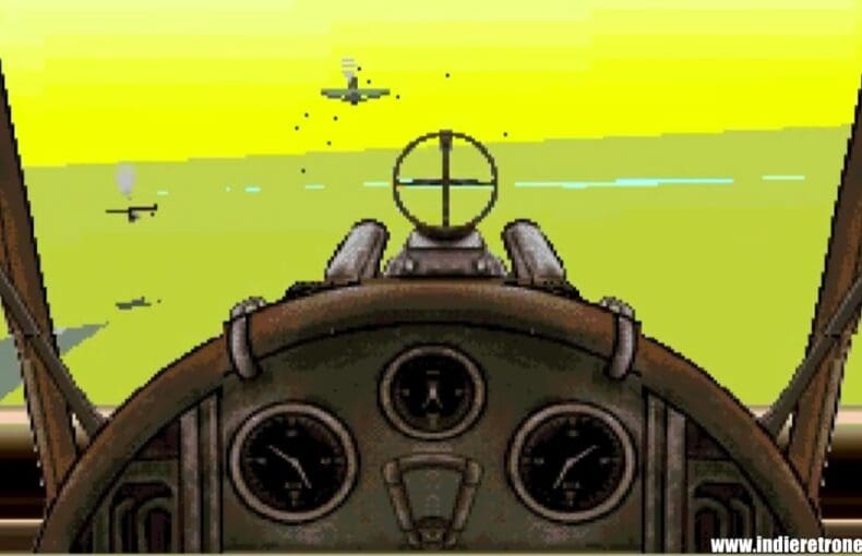 Indie Retro News: Wings of Fear 3D Pistons at dawn
