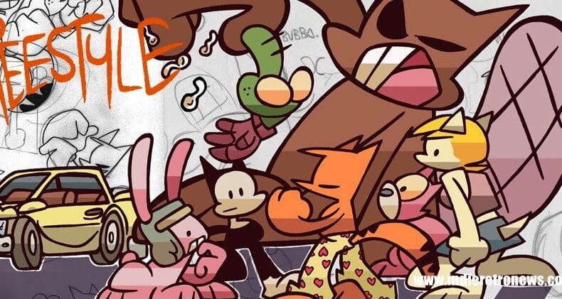Indie Retro News: Freestyle - A platformer set with in game comics, teased for the Amiga!