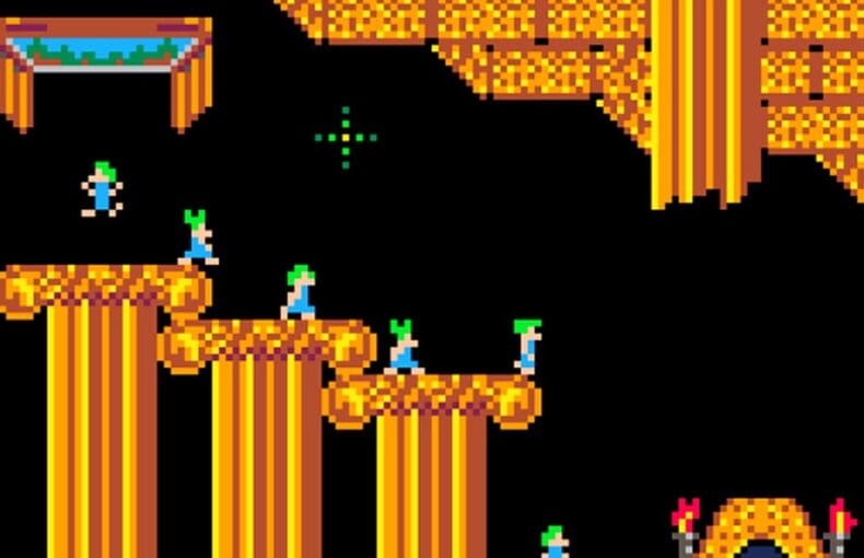 Indie Retro News: Lemmings - An all time classic has arrived on the Pico-8 by Buzzard, and it's seriously good!