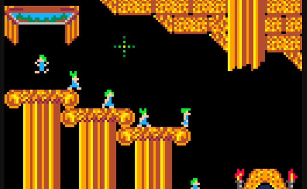 Indie Retro News: Lemmings - An all time classic has arrived on the Pico-8 by Buzzard, and it's seriously good!