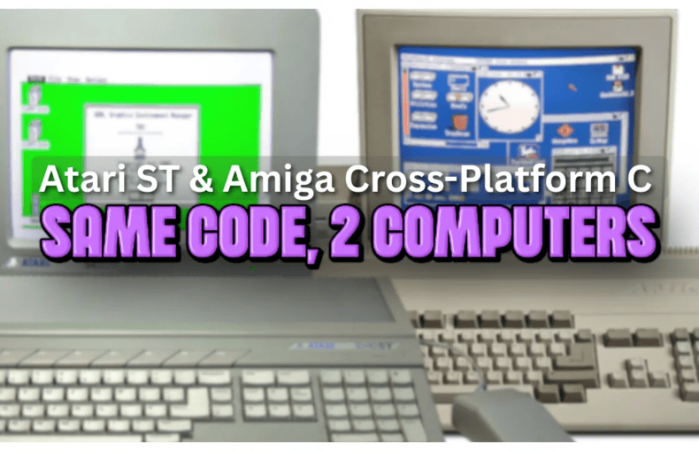 Cross-Platform Amiga and Atari ST C Programming ("Not Conio But Compatible")