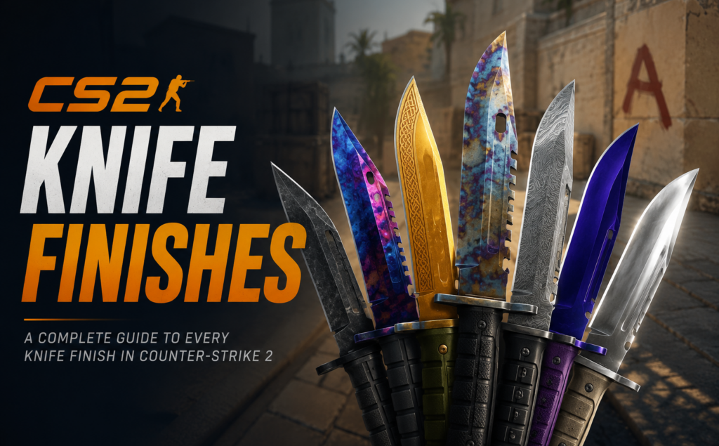 The Design Legacy of CS2 Knife Finishes