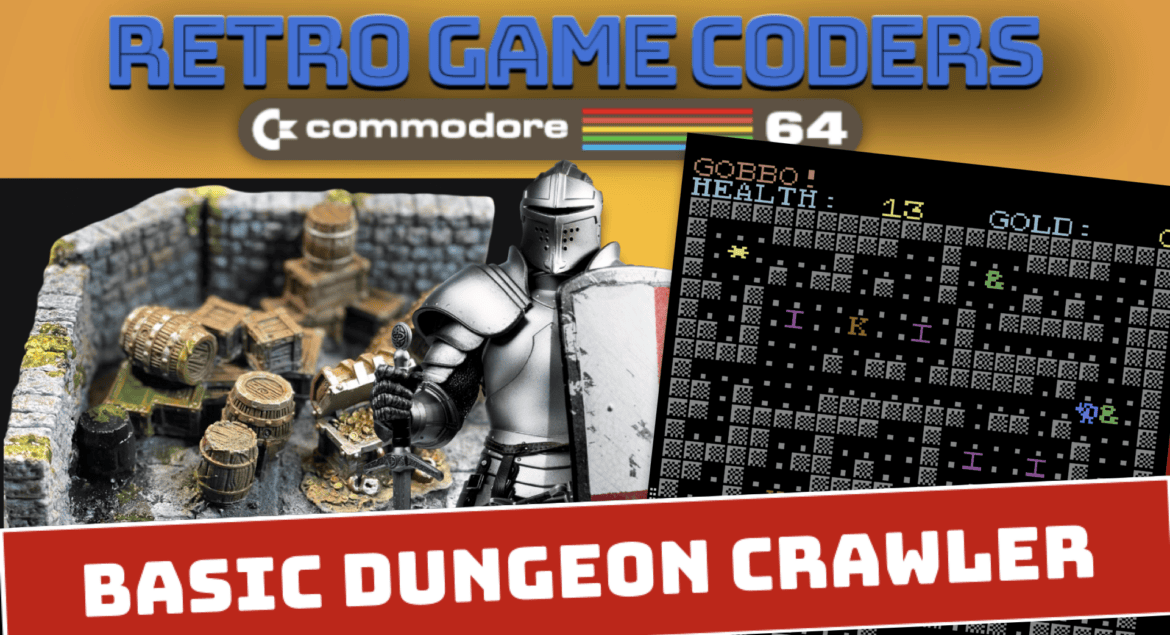 Commodore 64 BASIC Dungeon Crawler (C64 BASIC Part 7)