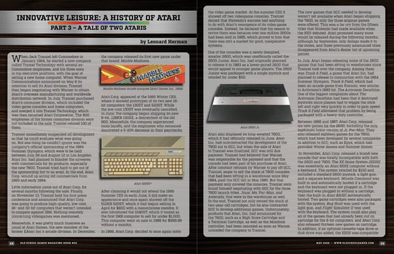 INNOVATIVE LEISURE: A HISTORY OF ATARI - by Leonard Herman