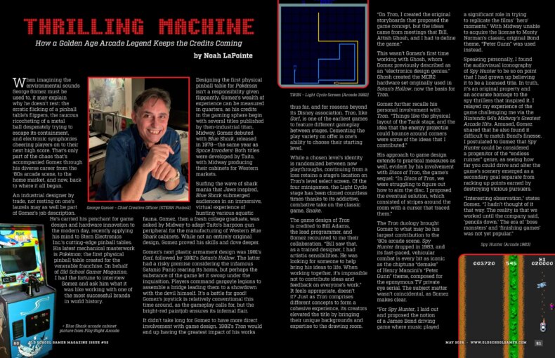Thrilling Machine – by  Noah LaPointe
