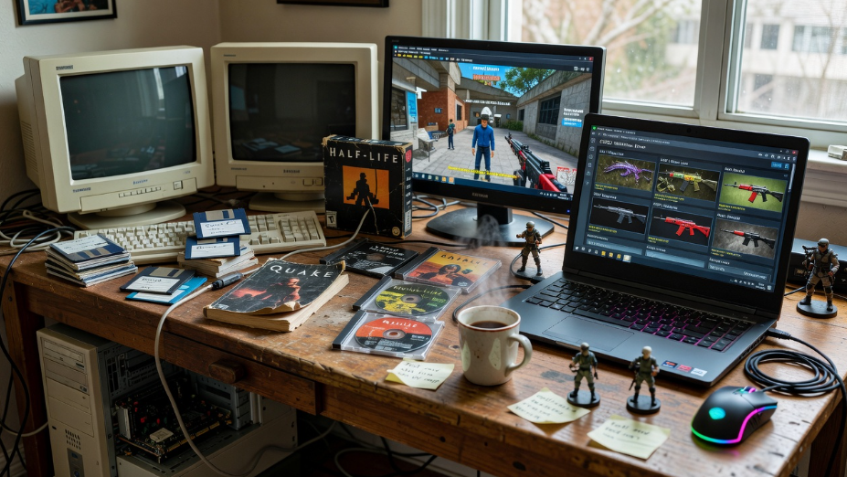 Do Modding de Quake e Half-Life às Skins de CS:GO: A Evolução da Personalização