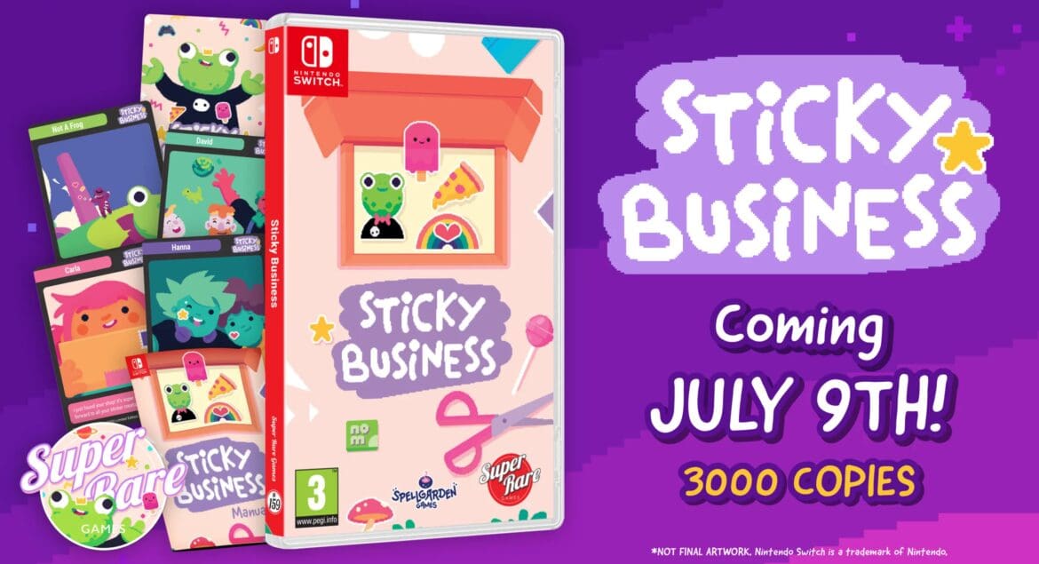 Sticky Business Coming to Switch Physical!