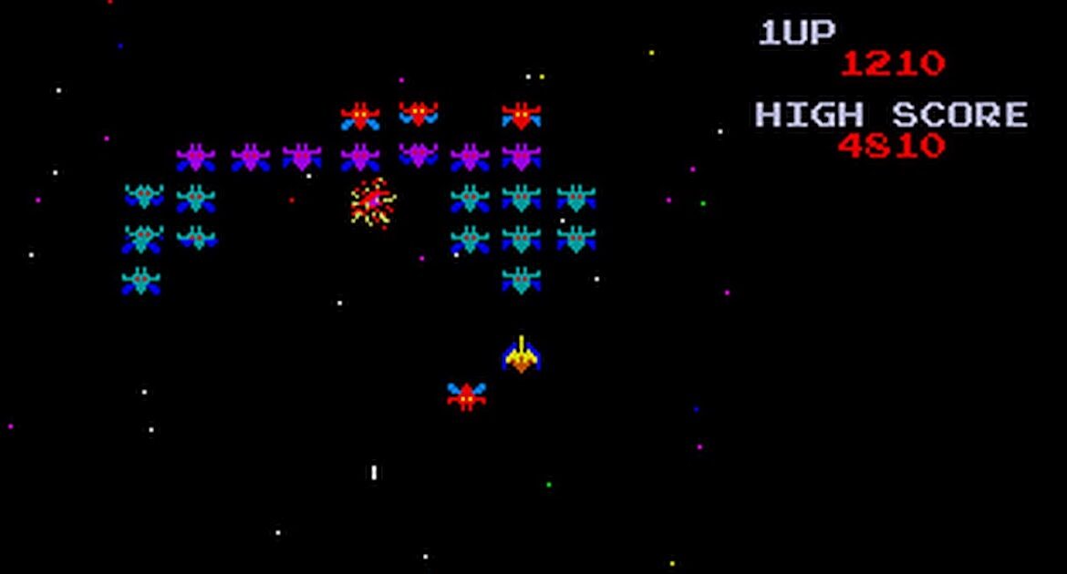 Indie Retro News: Galaxian - A brilliant Arcade classic by Namco comes over to the Sega Mega Drive / Genesis